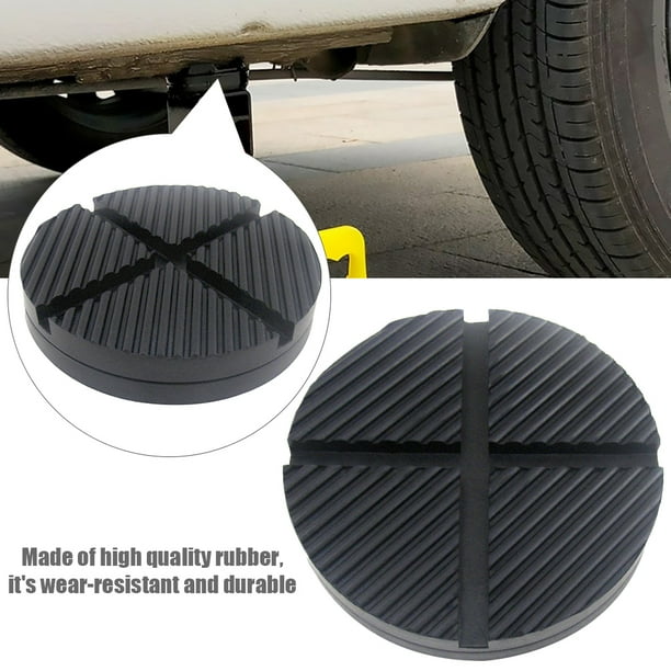 Car Jack Guard Adapter Pinch Weld Side Pad Slotted Frame Rail Floor Mat 2Pcs Car Jack Guard Adapter Pinch Weld Side Pad Slotted Frame Rail Floor Mat 2Pcs